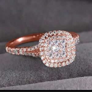 Anillo rose gold
